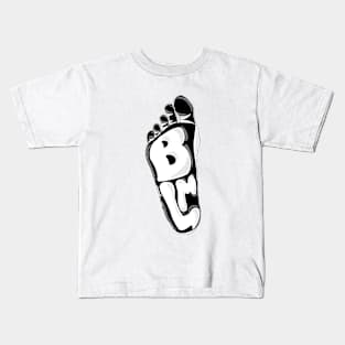 Black lives matter foot Kids T-Shirt